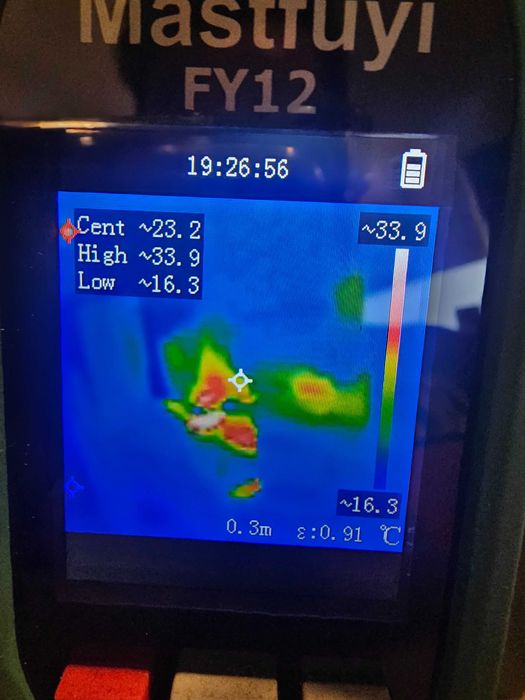 Camera termica Thermal camera termoviziune MASTFUYI  -20 550 C 90x90