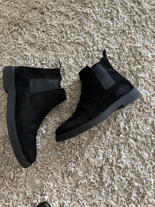 Ghete piele naturala marimea 42 Pull and Bear