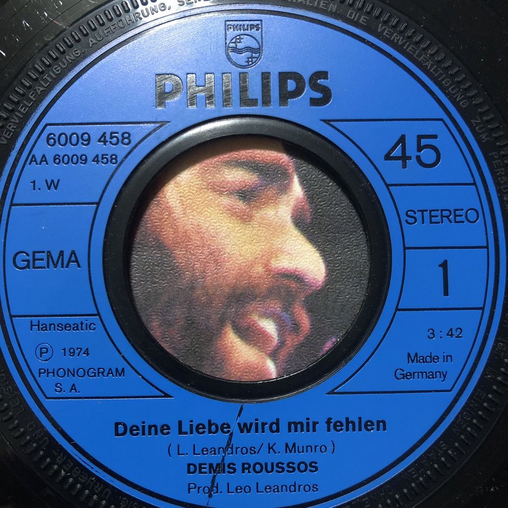 Demis Roussos – Deine Liebe Wird Mir Fehlen