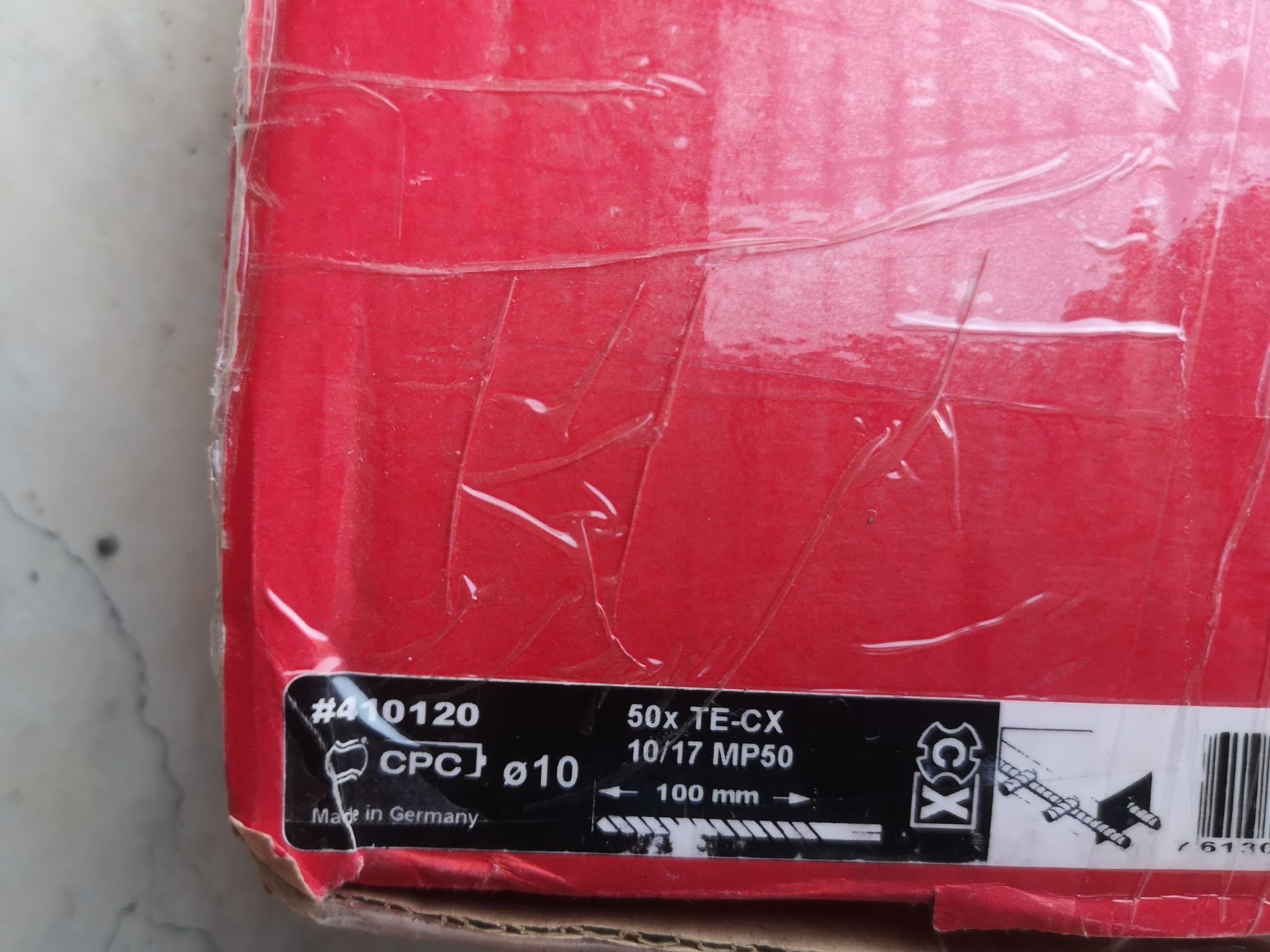 Hilti ф10 бургия за бетон