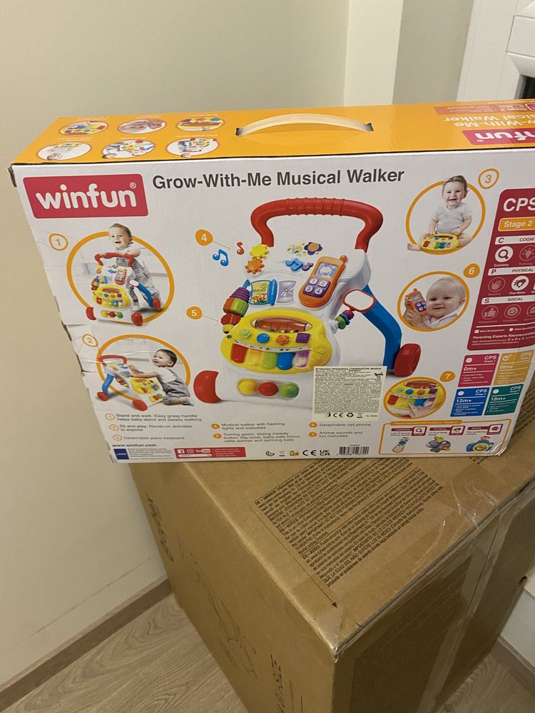 Winfun Grow With Me - Музикална проходилка