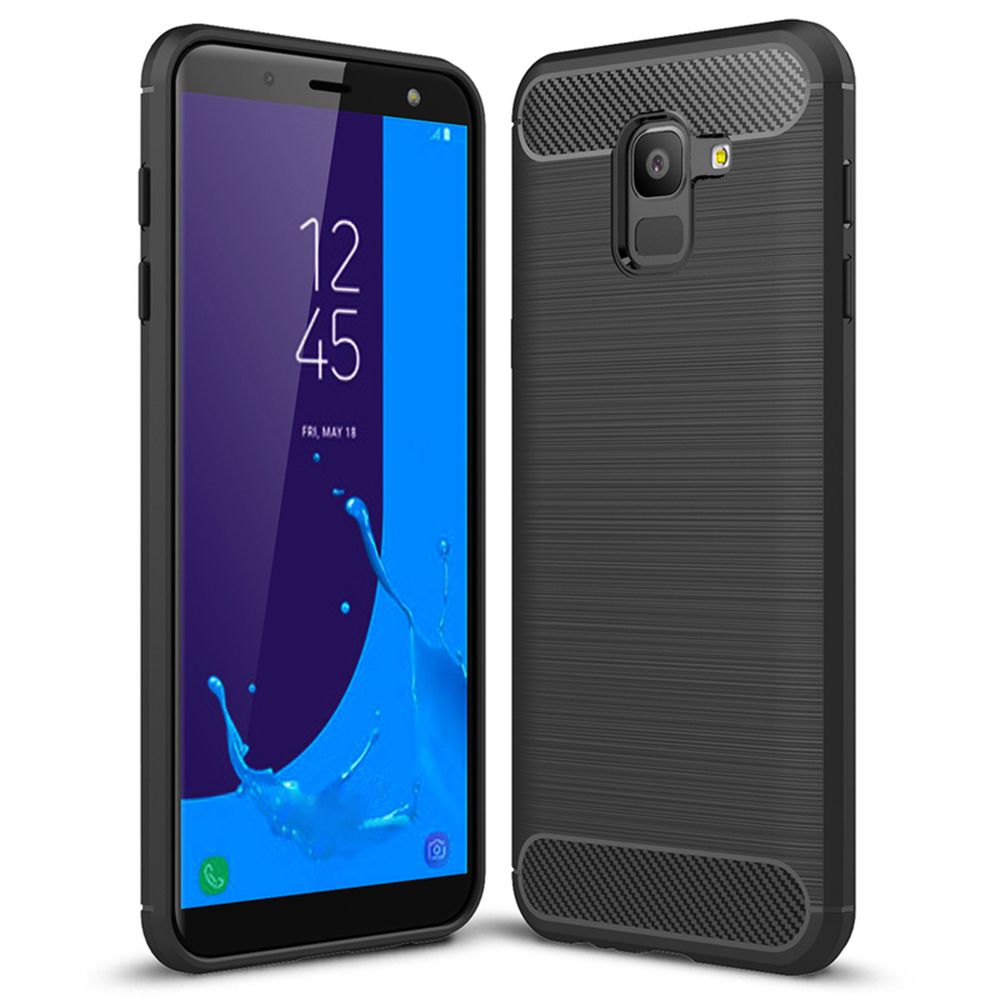 Husa din silicon pentru Samsung Galaxy J6 2018 - Black