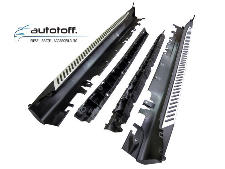 Praguri laterale BMW X5 F15 (2013+) - trepte aluminiu