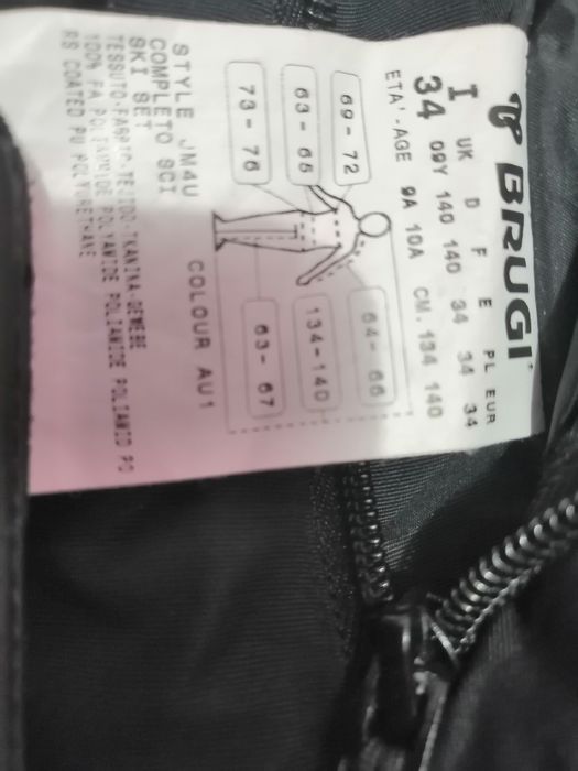 Costum de schi pentru copii