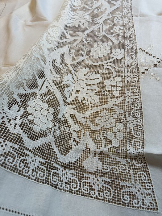 Fara de masa crosetata manual