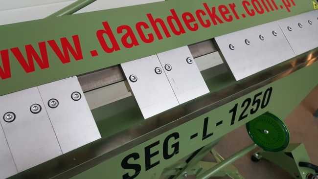 ABKANT SEGMENTATĂ TIP SEG-L 1250/1,5 mm Dachdecker