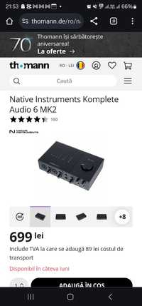 Mixer audio, Native Instruments, Negru (sigilat)