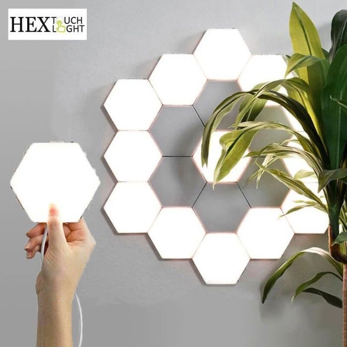 Модулен LED тъч панел за стена .TOUCH LED панел, Omnia, Honeycomb,