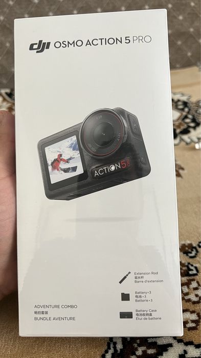 Экшн камера DJI Osmo Action 5 Pro Adventure Combo