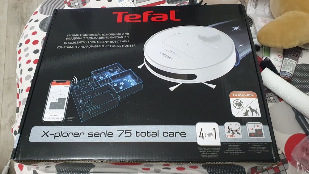 Продам робот пылесос Tefal