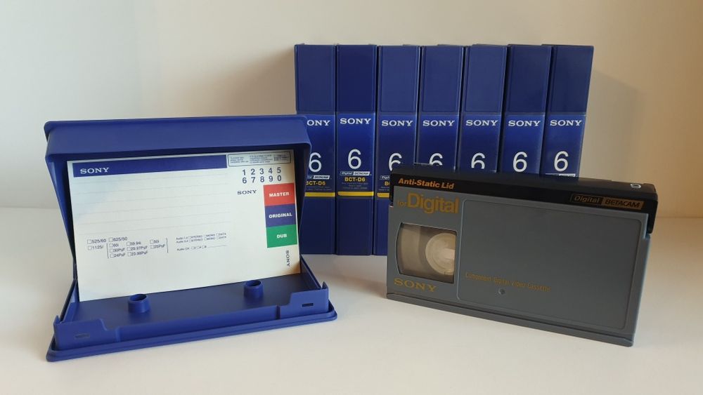 Casete video uz profesional SONY Beta,Memorex Vhs C.