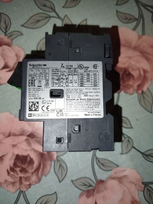 Disjunctor Motor Schneider 3faza