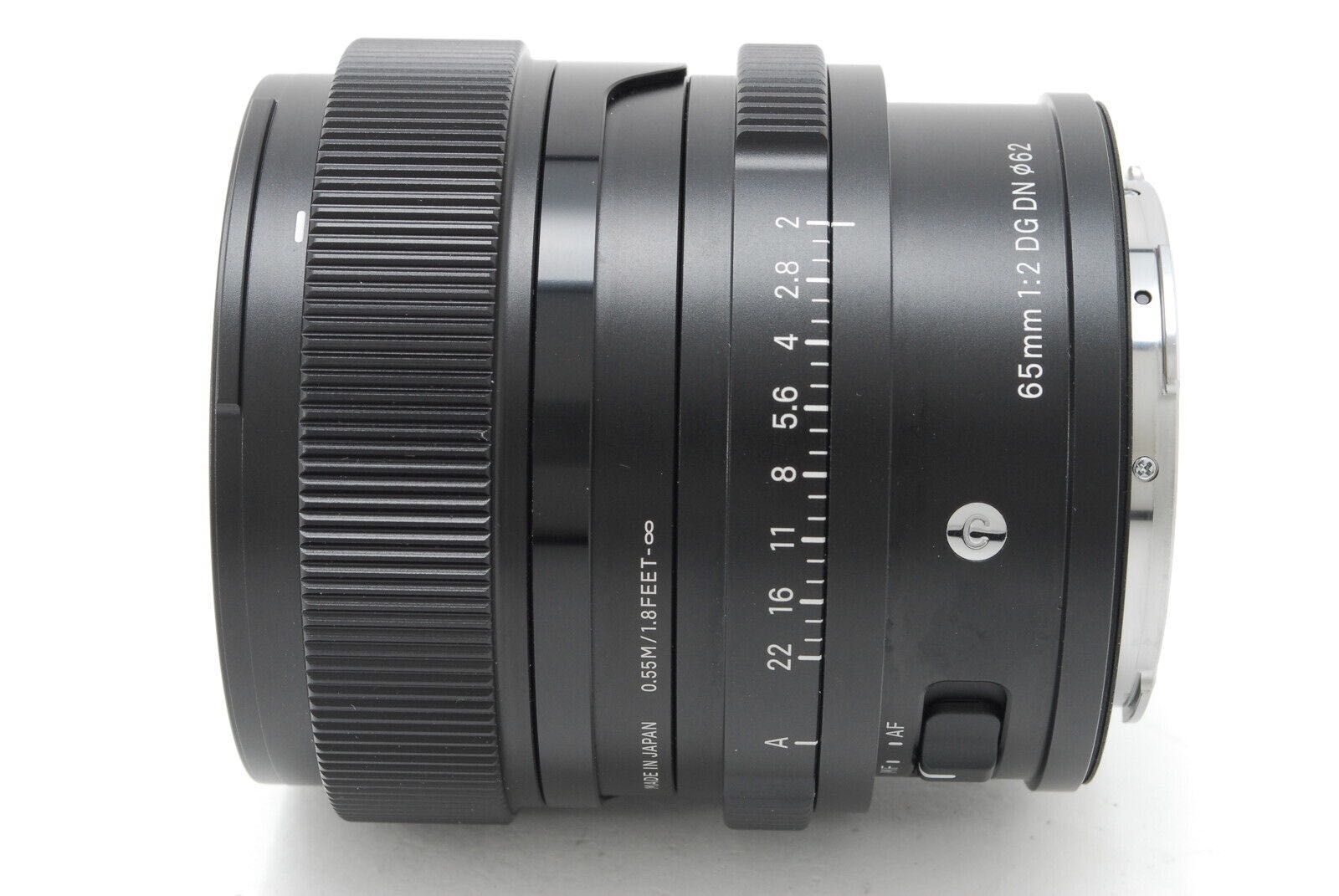 SIGMA 65mm F2.0 DG DN SONY A7IV, A7R V, A7c, A7c ii, A9 Garantie >1AN