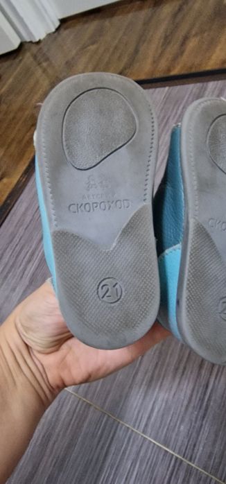 Сандалии на первый шах натуральная кожа