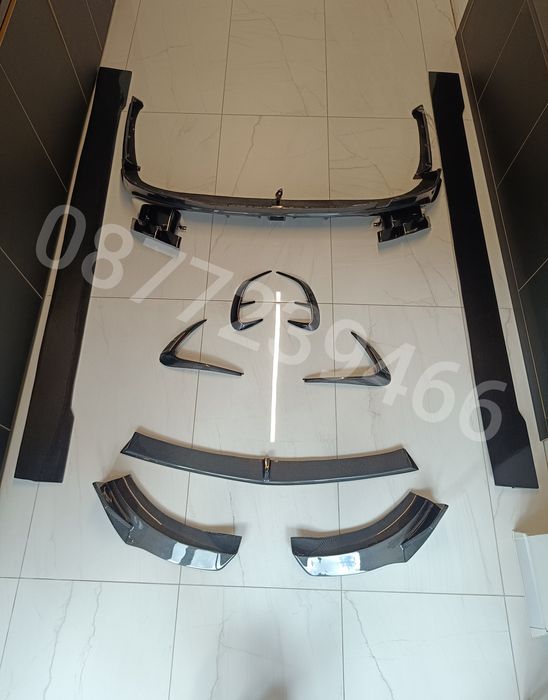 Mansory Mercedes AMG W223 S klass карбон дифузьор лип спойлер Мерцедес