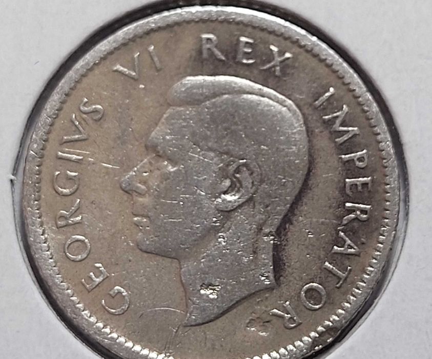 Сребърни монети 2бр. Южна Африка  6 пенса 1933 и 1937