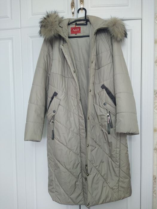 Пуховик, 52-54 р., почти новый