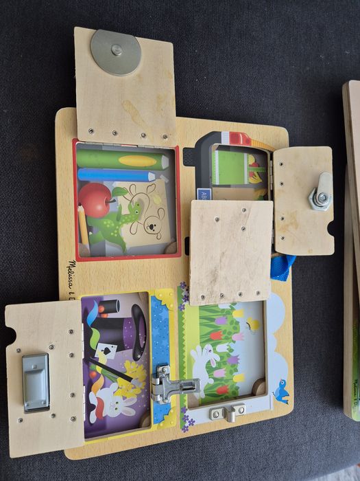 Tabla lemn activitati motrice 1-5 ani