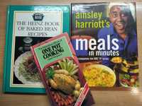 Импортные кулинарные книги на английском языке, украшение блюд