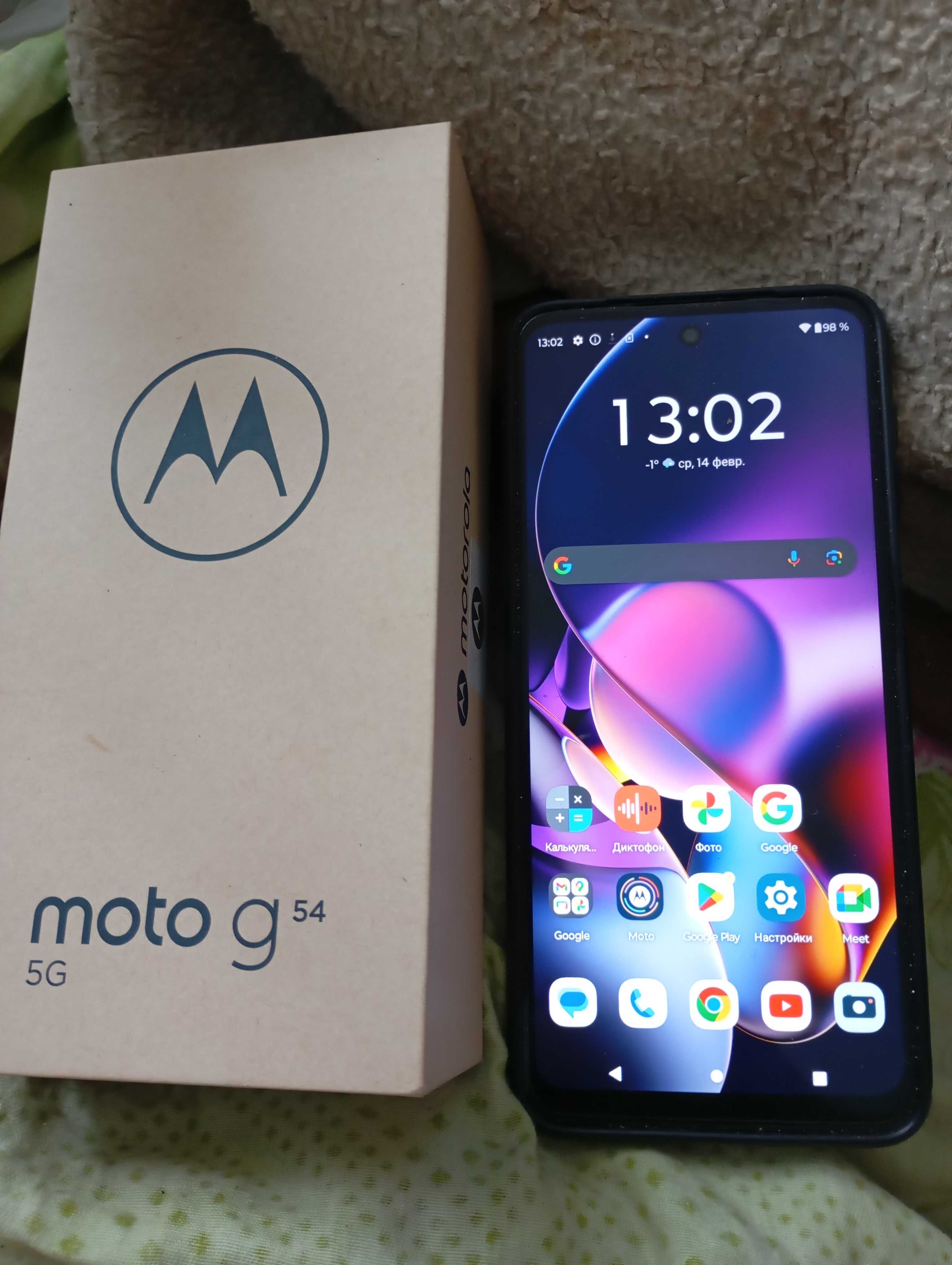 Motorola 256 гб 5g (мото g54) телефон смартфон сотка