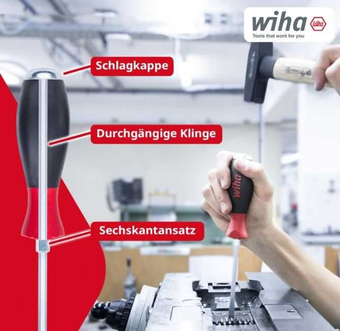 Wiha-комплекти професионални ударни и електрически отвертки 13 бр.