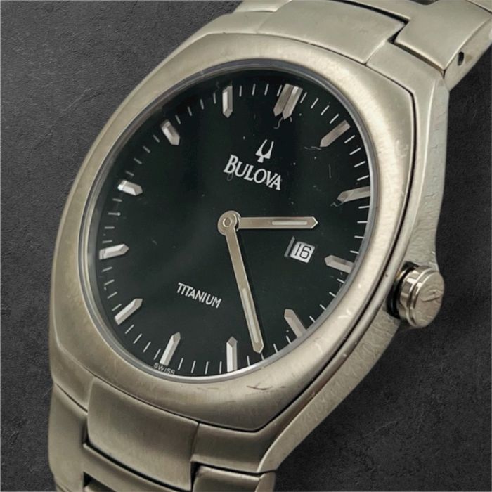 Bulova Titanium мъжки часовник нов с лепенките
