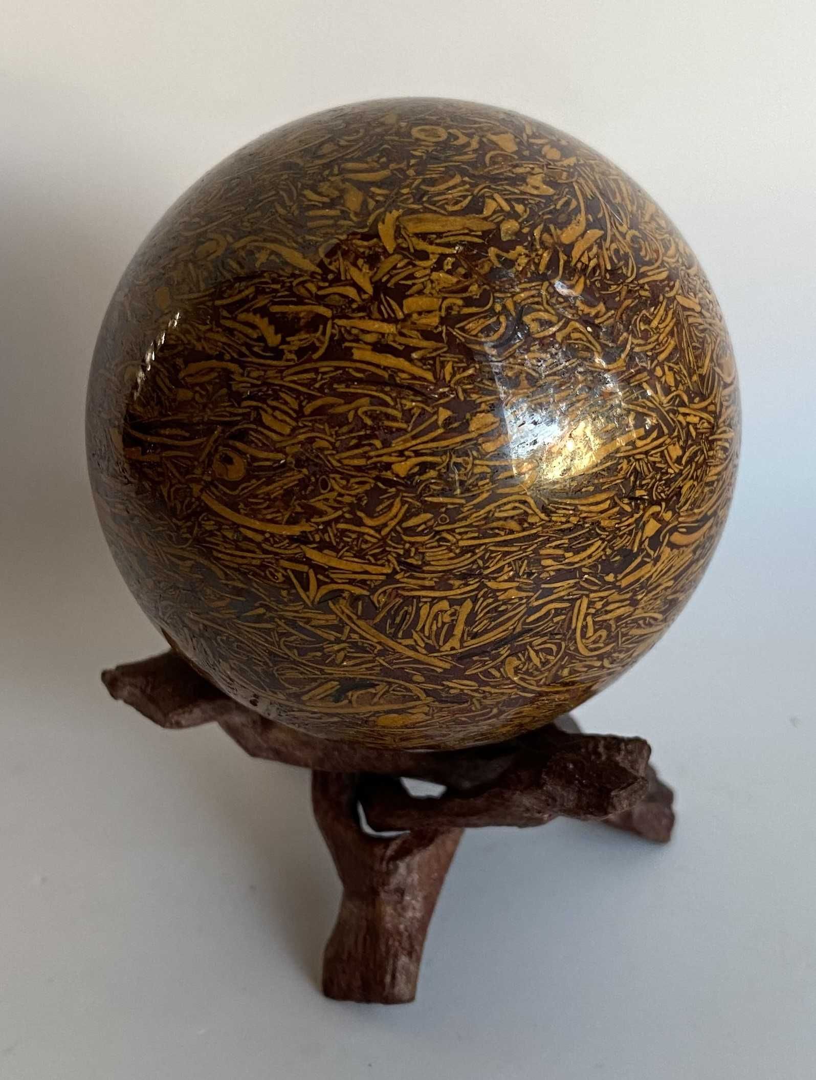 Cristale/Minerale - Jasp Miriam (Jasp Caligrafic) - sfera decorativa