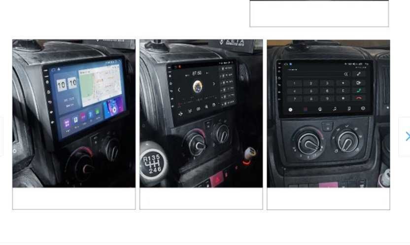 Fiat Ducato Citroen Jumper Peugeot Boxer  2006-2022 НАВИГАЦИЯ АНДРОИД