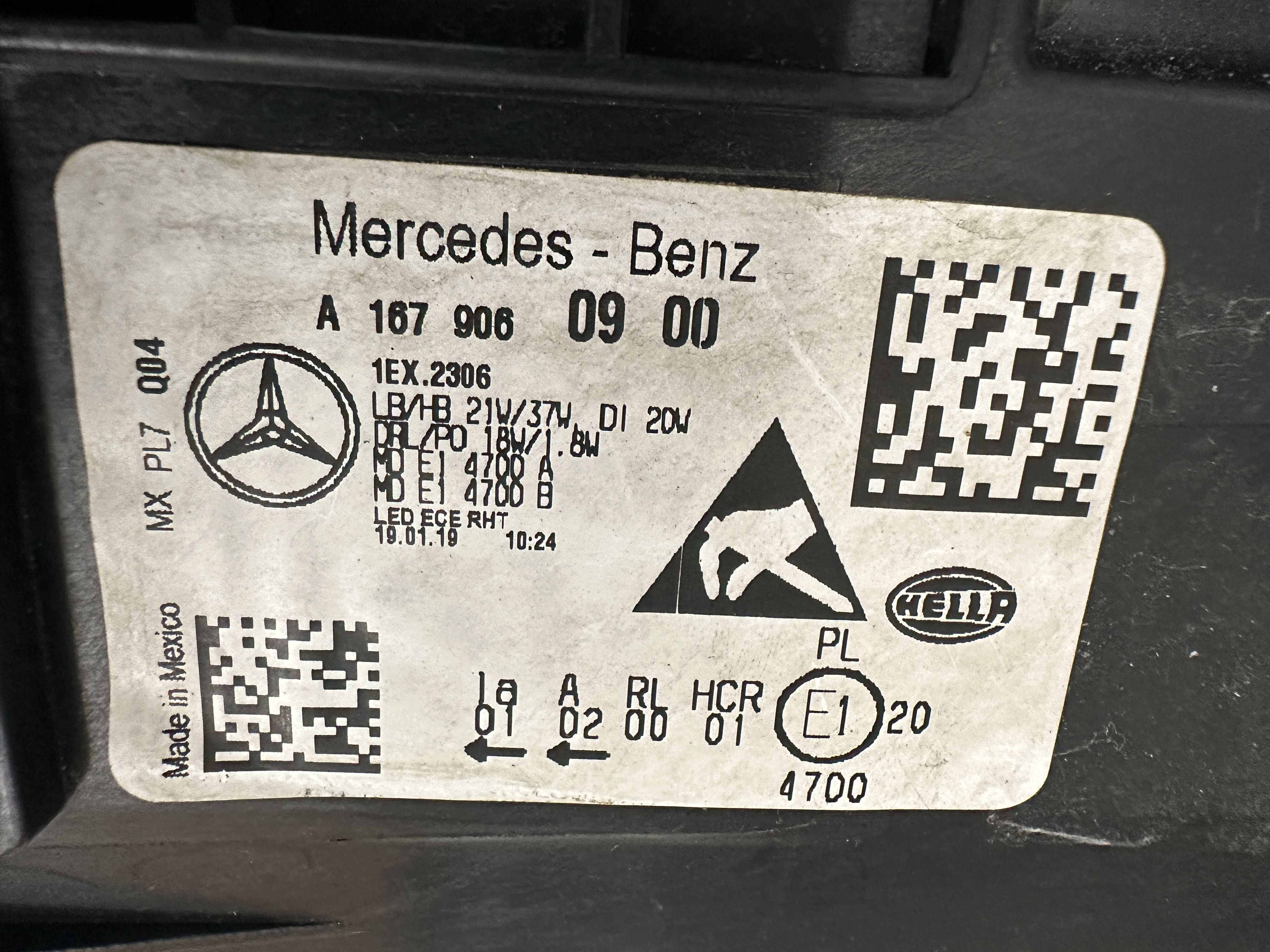 Фар фарове десен Mercedes GLE W167 far farove Мерцедес ГЛЕ 167 Led