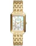 Ceas Fossil de dama Raquel three hand Gold nou