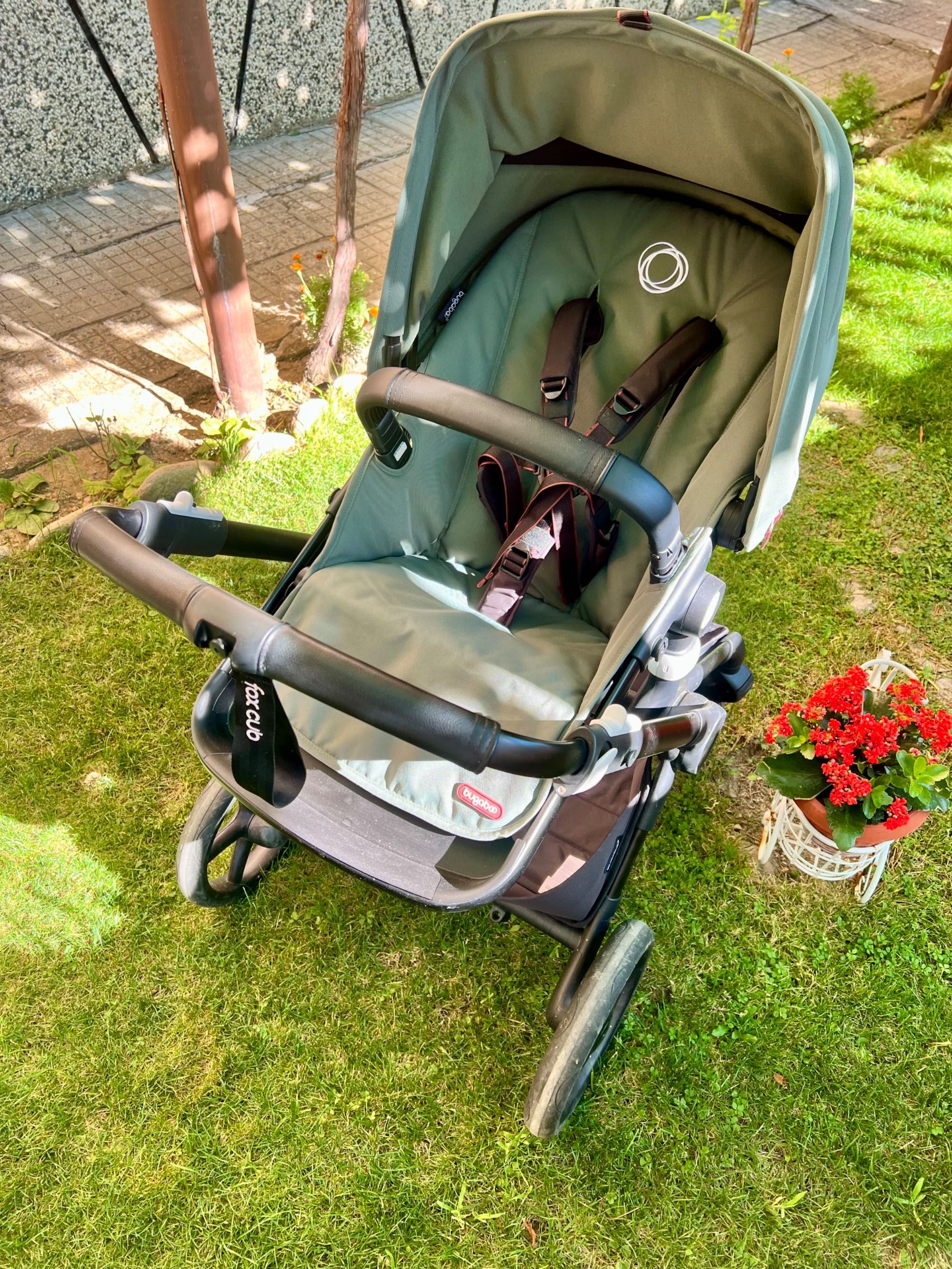 Детска количка 2 в 1 Bugaboo Fox Cub Forest green