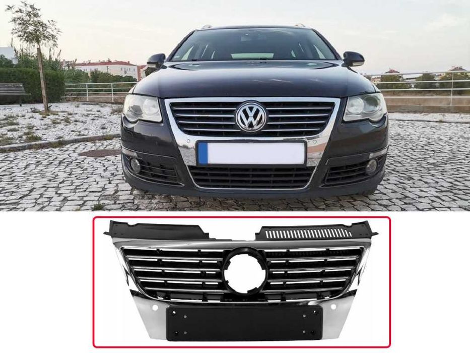Предна решетка за VW Passat B6