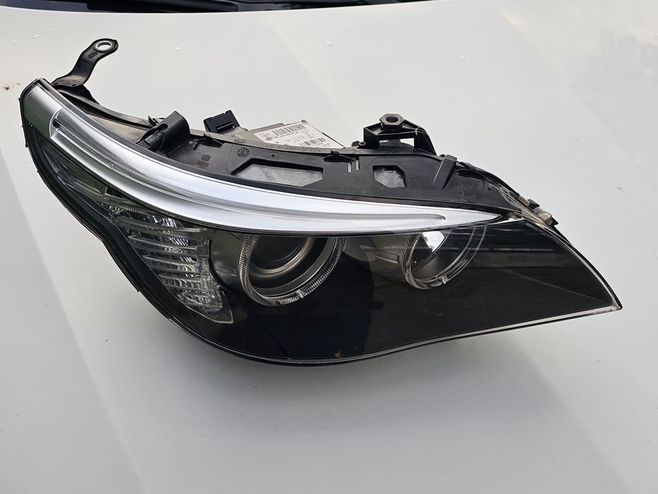 Десен фар за бмв е60 е61 фейслифт h7 обикновен facelift