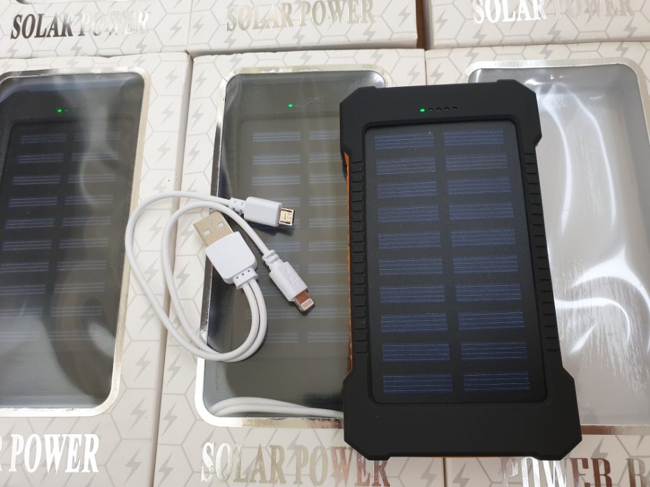 Power Bank Solar 10000mAh (baterie externa)