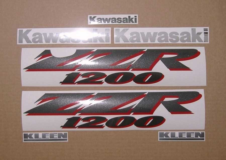 Стикери Kawasaki ZZR 1100/1200/1400/600 кавазаки ЗЗР лепенки