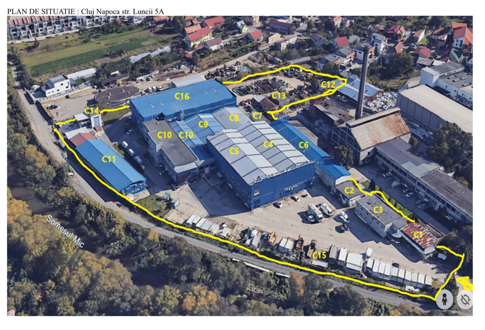 Inchiriez hale industriale si depozitare in Cluj Napoca, zona Marasti