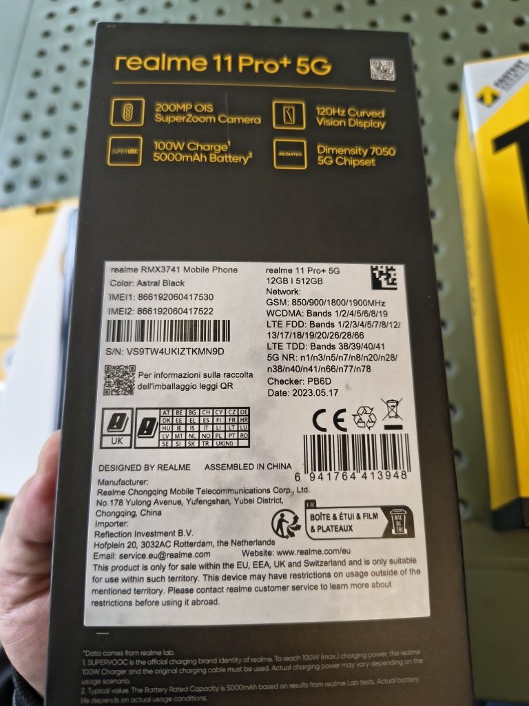 Realme 11Pro plus 5G 512/12