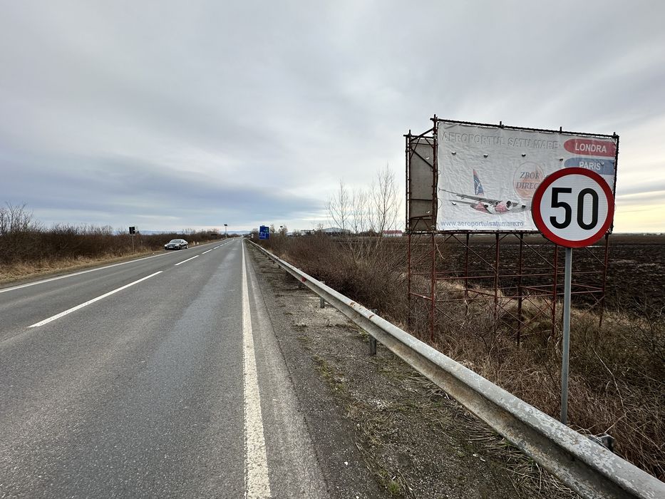 Vand Teren la intrare in Oras zona Lucian Blaga / Parc industrial
