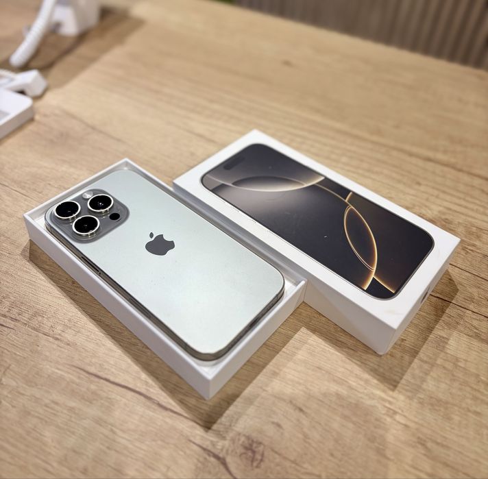 **ATS GSM**ID65142 iPhone 16 PRO 256Gb Natural/ Baterie92% / Garantie
