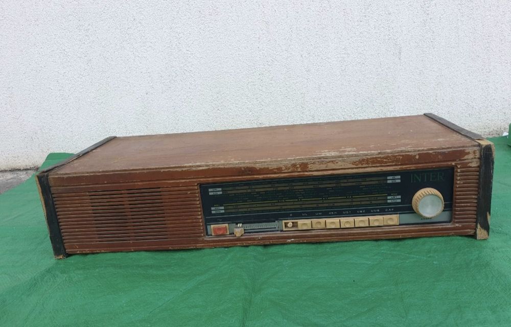 Radio INTER model RST 6-78,made in Romania ,fabricat in Comunism

- El