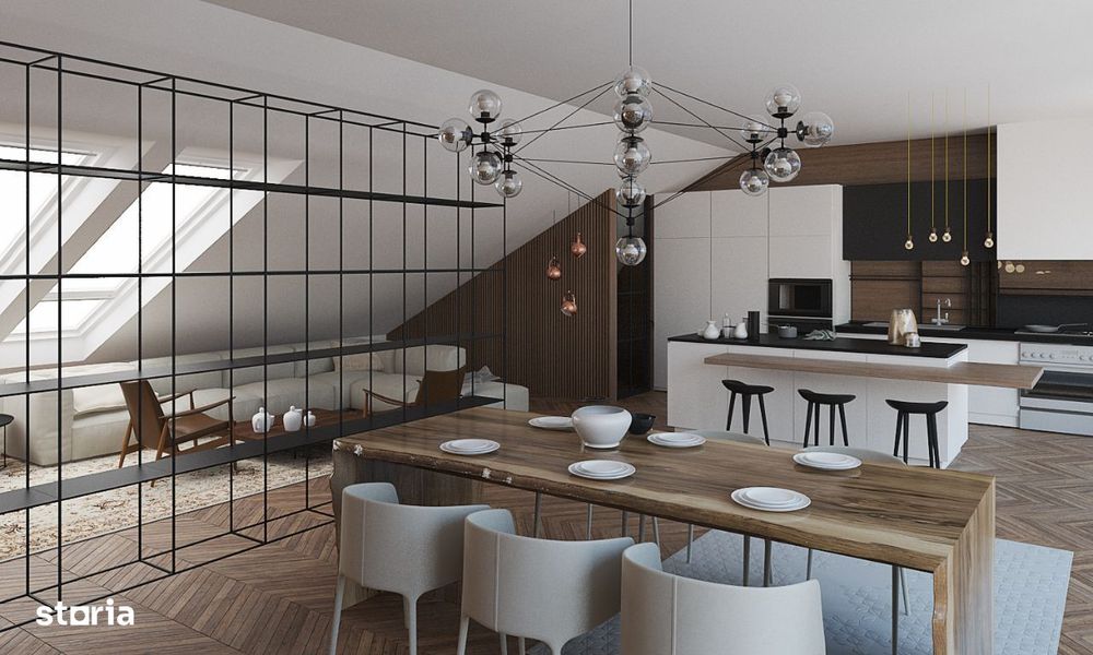 Penthouse de vanzare la rosu Str. Benjamin Franklin 16