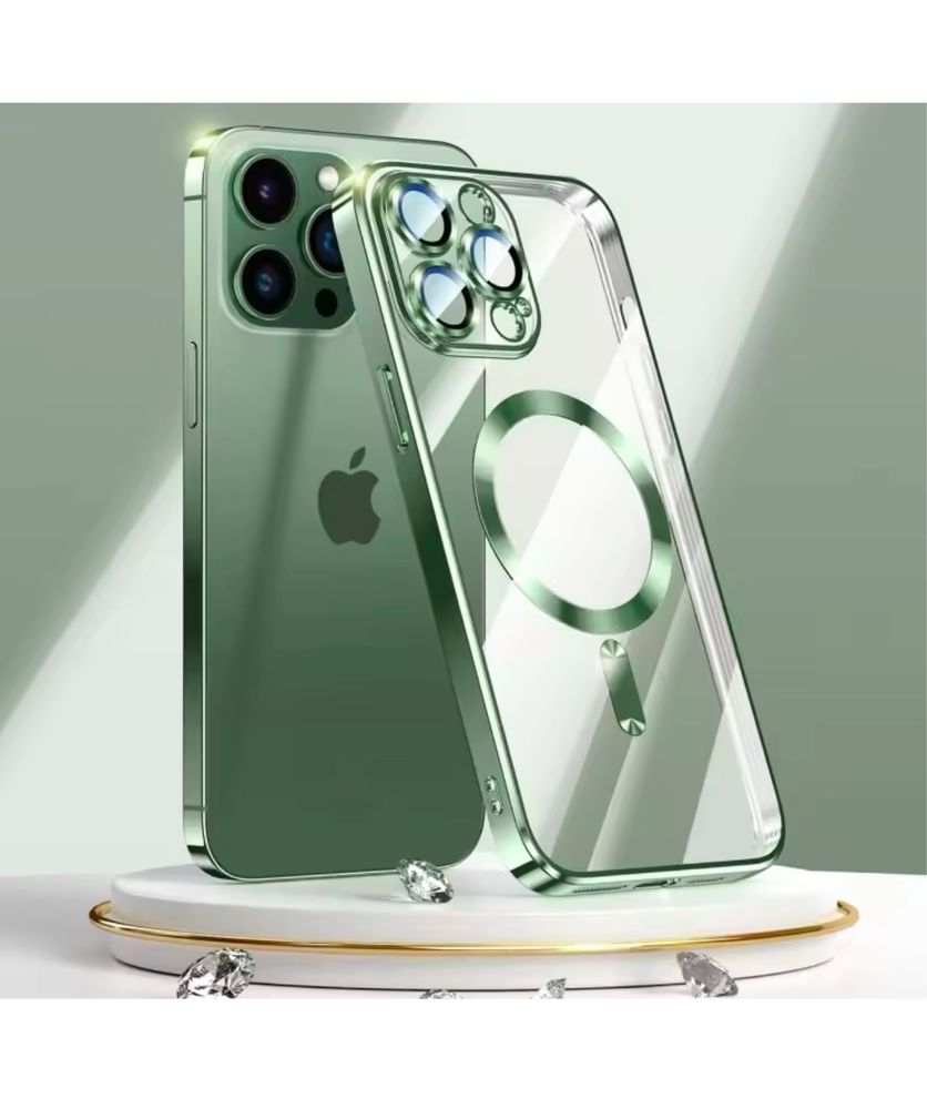 Iphone 11/12/13 PRO MAX Husa Silicon 0,3 Incarcare Magnetica Style Cas