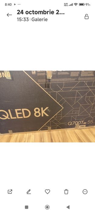 Tv 8k ne-o QLED SAMSUNG 140cm Smart,nu Philips Sony Lg