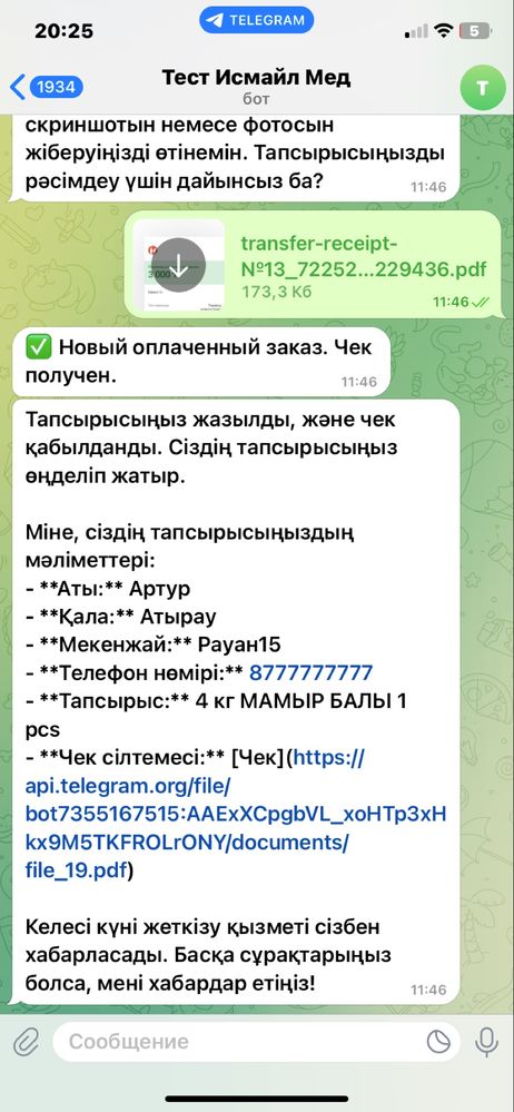 Разработка ИИ-агентов под ключ от 70 000 ₸