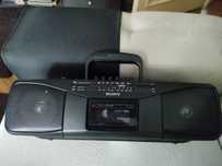 Radio casetofon Sony CFS-2o4S portabil, negru