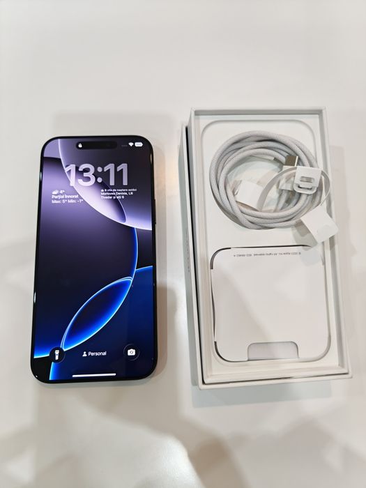 iPhone 16 Pro Max Black 256 gb