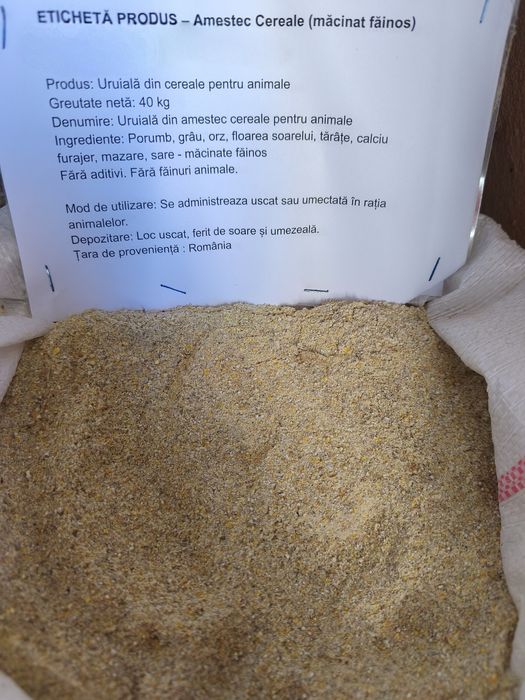 Furaje gospodărie - Uruiala - Malai furajer - Spărtură de porumb