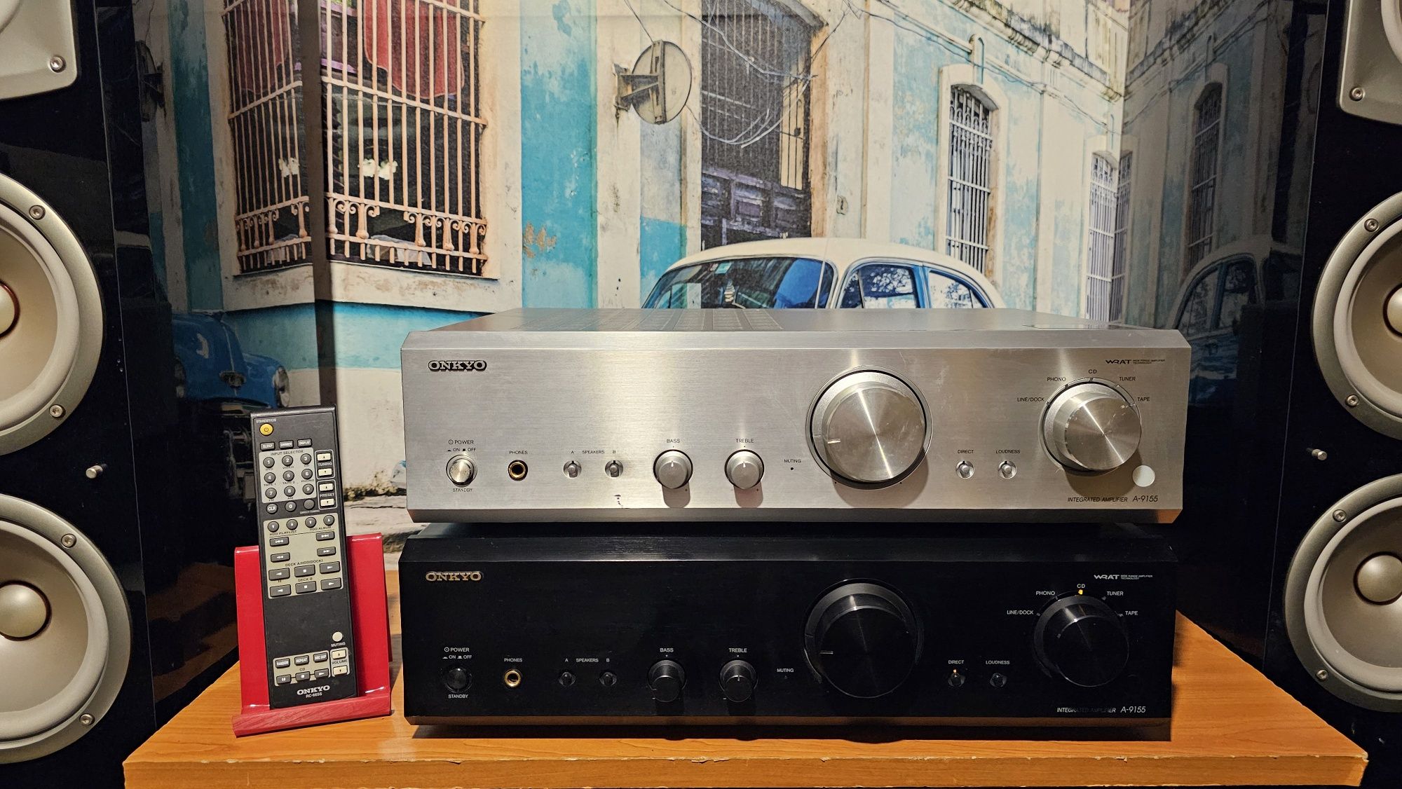 Amplificator - stație Onkyo A 9155 si / sau cd player Onkyo DX 7211