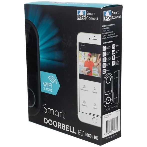 Sonerie Video WiFi 1080HD, Mod Noapte, super calitativa Smart DoorBell