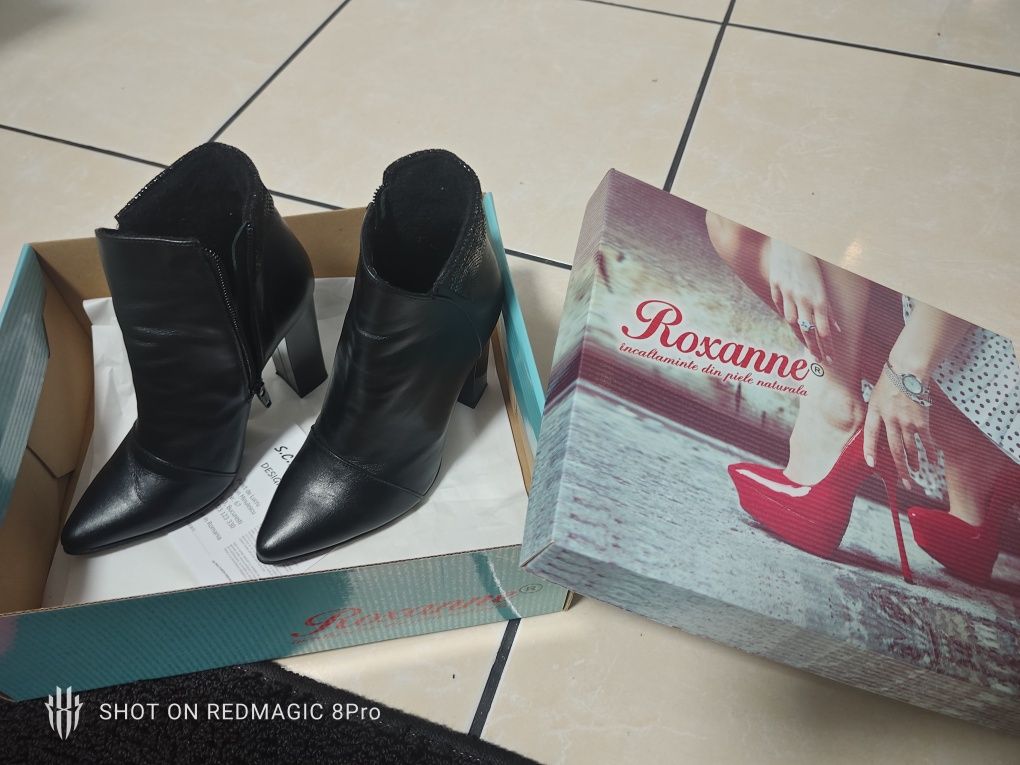 Botine Roxanne piele naturala marimea 35